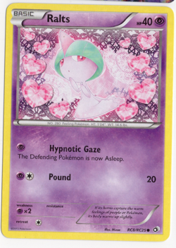 Ralts RC8/RC25 Legendary Treasures Reverse Holo Pokemon Card - Image 1