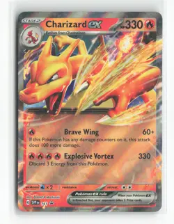 Pokemon Black Star Promo Cards #161 Charizard ex - Image 1