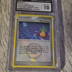 POKEMON WARP POINT #88/100 MAJESTIC DAWN CROSS HOLO LEAGUE CGC 10 TCG CARD - Image 1