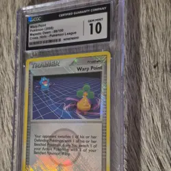 POKEMON WARP POINT #88/100 MAJESTIC DAWN CROSS HOLO LEAGUE CGC 10 TCG CARD - Image 2