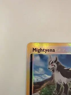 Pokemon TCG Mightyena EX Ruby and Sapphire Card 42/109 Reverse Holo - Image 4
