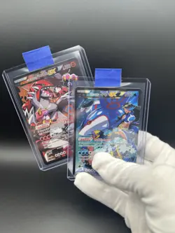 For T_Span. Three Ring Binder Of Pokemon Cards, Team Aqua’s Kyogre EX & Team Mag - Image 5