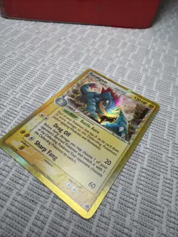 Pokemon TCG Feraligatr EX Dragon Frontiers Holo Rare Card 2/101 - Image 4