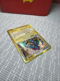 Pokemon TCG Feraligatr EX Dragon Frontiers Holo Rare Card 2/101 - Image 5