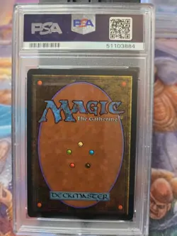 PSA 8 Scrubland Dual Land - Revised - 1994 Magic the Gathering Trading Card MTG - Image 2