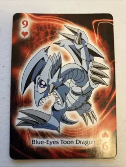 Blue-Eyes Toon Dragon Officially Licensed Yu-Gi-Oh! Playing Card - Image 1