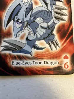 Blue-Eyes Toon Dragon Officially Licensed Yu-Gi-Oh! Playing Card - Image 4