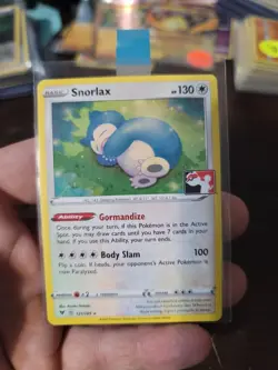 Pokemon Snorlax 131/185 Prize Pack Series Cards Regular - Image 3