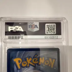 Pokemon Card Reshiram & Charizard GX SM247 Black Star Promo Holo PSA 8 - Image 3