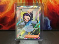 2023 Pokemon TCG Poppy 220/197 OBF Full Art Ultra Rare Card NM Pack Fresh 🐦‍🔥 - Image 1
