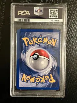 1st Edition Dark Ampharos Holo 1/105 - Neo Destiny - PSA 7 NM Pokemon Card SWIRL - Image 2