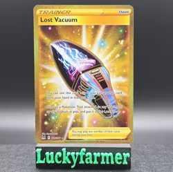 Lost Vacuum 217/196 Swsh11: Lost Origin Secret Rare Holo Card NM - Image 1