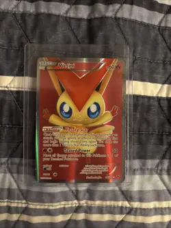 Pokemon TCG Victini 98/101 Noble Victories Full Art Holo Card - Image 1