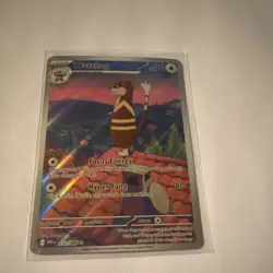 Pokemon Watchog 153/086 Sv: White Flare Illustration Rare Holo Card 2025 - Image 1