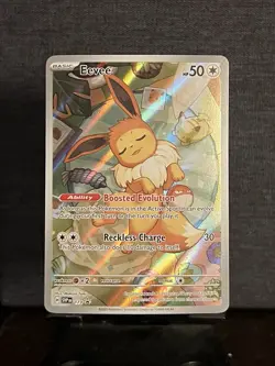 Eevee 173 Sv: Scarlet & Violet Promo Cards Holo Illustration Rare - Image 1
