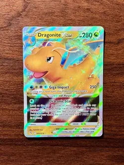 Dragonite VSTAR 050/078 Pokemon GO Holo Rare 2022 Pokemon TCG Card - Image 1