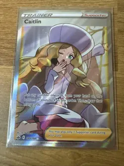 Pokemon Card - Caitlin Chilling Reign 189/198 Ultra Rare - Image 1