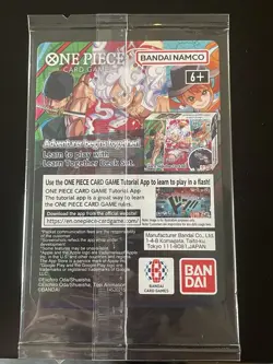 One Piece Monkey D. Luffy US Voyage College Basketball Promo Card Sealed - Image 2
