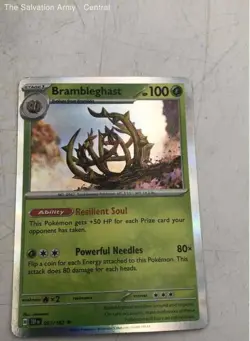 Pokemon Brambleghast Surging Sparks Trading Card Game Sealed Pack - Image 4