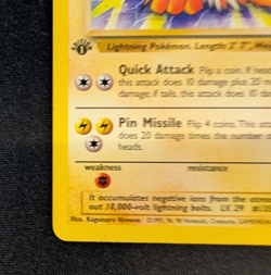 Jungle | Pokemon Jolteon TCG 1st Edition Card 20/64 - Image 2