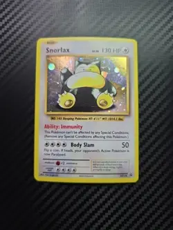 Snorlax XY179 Black Star Promo Holo Pokemon Card – Lightly Played - Image 3