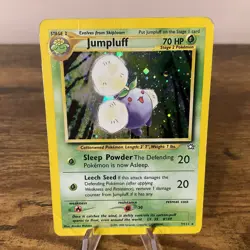 Pokemon TCG Cards Jumpluff 7/111 Neo Genesis Holo Rare - Image 1