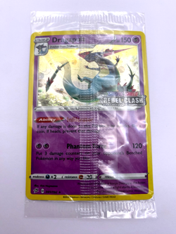 Pokemon Card - Sealed Dragapult 091/192 SW&SH Rebel Clash *Sealed* Holo - Image 1