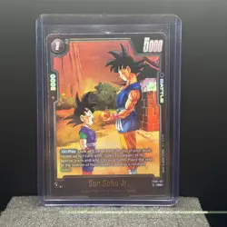Son Goku Jr. FB08-102 Alternate Art Saiyan's Pride Dragon Ball English Card - Image 1