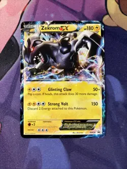 Zekrom EX BW38 - Pokemon TCG Black & White Promo Ultra Rare Card HP - Image 1