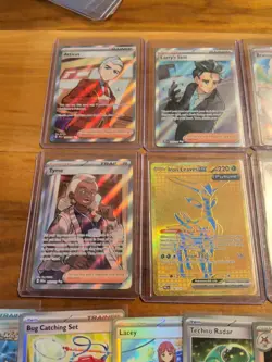 Prismatic Evolutions Pokeball, Trainer And Gold Lot 24 Cards Total Vaporeon Ball - Image 2