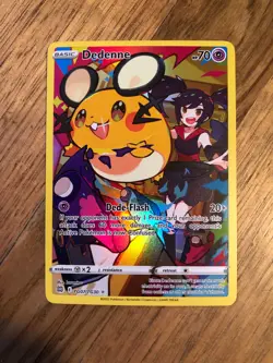 Dedenne TG07/TG30 SWSH09: Brilliant Stars Trainer Gallery - Pokemon Card - NM - Image 1