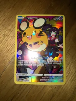 Dedenne TG07/TG30 SWSH09: Brilliant Stars Trainer Gallery - Pokemon Card - NM - Image 2