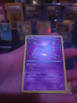 2013 Pokemon, Black & White Promos, #BW92 Espeon, Holo Black Star Promo - Image 2