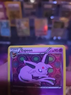 2013 Pokemon, Black & White Promos, #BW92 Espeon, Holo Black Star Promo - Image 5