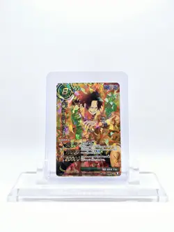 Portgas D. Ace Super Omega Rare One Piece Miracle Battle Carddass Bandai - Image 1