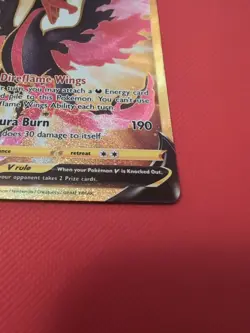 Pokemon Galarian Moltres v TCG Card 183/172 Brilliant Stars Gold Secret Rare - Image 4