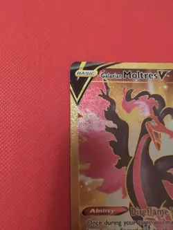 Pokemon Galarian Moltres v TCG Card 183/172 Brilliant Stars Gold Secret Rare - Image 5