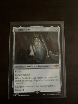 Mtg Mithril Coat Lord of the Rings: Tales of Middle-Earth Magic: The Gathering - Image 1