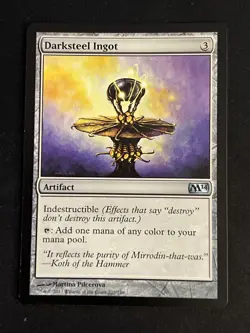 1x Darksteel Ingot (207) Magic 2014 LP MTG Magic the Gathering x1 MKE - Image 1