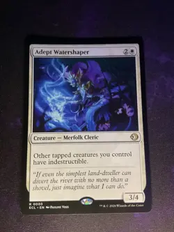 MTG * Adept Watershaper Lorwyn Eclipsed * 1X * NM - Image 1