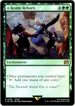 A Realm Reborn (Foil) - 0196 - Final Fantasy - MTG - NM/M - Image 1
