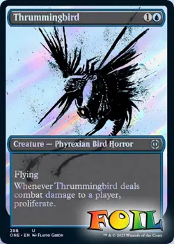 Thrummingbird Showcase 288 MTG Phyrexia All Will Be One Uncommon NP Foil - Image 1