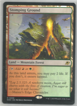 MTG - Stomping Ground - Edge of Eternities (EOE) - 0258 - English - NM - Image 1