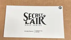 MTG Secret lair Drop Series SLD Arcade Racers Rainbow Foil EditionFactory SEALED - Image 1