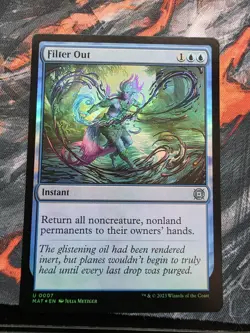 [1x] Filter Out - Foil Near Mint, English The Aftermath MTG Magic - Image 1