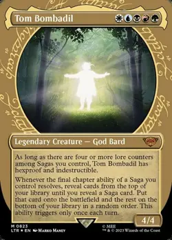 Tom Bombadil - Surge Foil Extended Art Showcase LTR NM MTG - Image 1