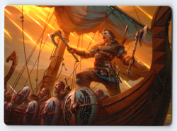 Eivor, Battle-Ready Art Series - Assassin's Creed MTG Universes Beyond - Image 1
