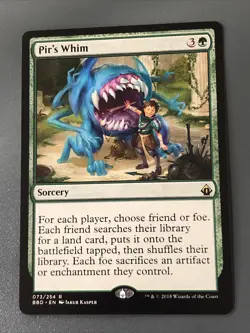 Pir’s Whim X1 Battlebond NM Condition See Pics Front/back - Image 1