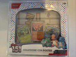 Pokemon TCG Scarlet & Violet 151 Italian Poster Collection Box with acrylic case - Image 1