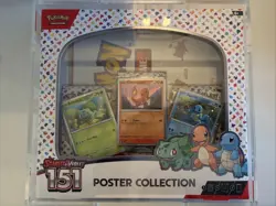 Pokemon TCG Scarlet & Violet - 151 Poster Collection Box with Acrylic Case 820650853166 - Image 1
